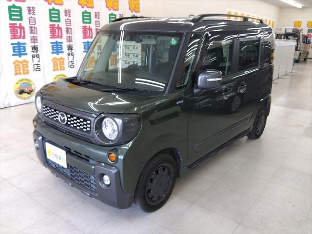 フレアワゴンタフスタイル ハイブリッドＸＴ　ターボ　衝突軽減ブレーキ　Ｂｌｕｅｔｏｏｔｈ　全周囲カメラ　バックカメラ　ドラレコ　フルセグＴＶ　純正ナビ　両側パワースライドドア　ＥＴＣ　ＡＢＳ　アイドリングストップ　ＬＥＤヘッドライト　４ＷＤ（6枚目）
