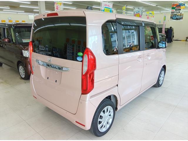 N-BOX G 後期型 衝突軽減ブレーキ Bluetooth バックカメラ ドラレコ フルセグTV 社外ナビ CD・DVD再生 スマートキー アイドリングストップ ABS 禁煙車 シートヒーター 4WD(4枚目)