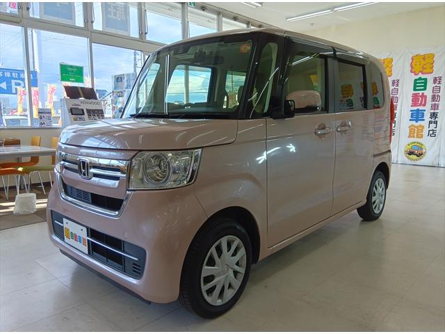 N-BOX G 後期型 衝突軽減ブレーキ Bluetooth バックカメラ ドラレコ フルセグTV 社外ナビ CD・DVD再生 スマートキー アイドリングストップ ABS 禁煙車 シートヒーター 4WD(6枚目)