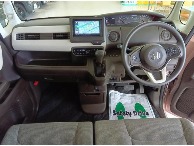 N-BOX G 後期型 衝突軽減ブレーキ Bluetooth バックカメラ ドラレコ フルセグTV 社外ナビ CD・DVD再生 スマートキー アイドリングストップ ABS 禁煙車 シートヒーター 4WD(12枚目)