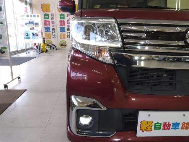 タント カスタムRS SAIII 4WD ターボ 衝突軽減ブレーキ Bluetooth バックカメラ 純正ナビTV 両側パワースライドドア CD・DVD再生 アイドリングストップ LEDヘッドライト ABS スマートキー(32枚目)
