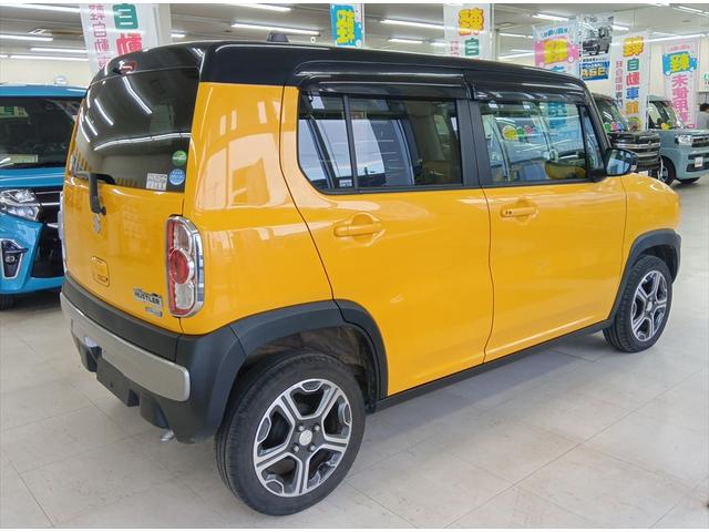 ハスラー X 4WD 衝突軽減ブレーキ ドラレコ 純正ナビTV ETC CD アイドリングストップ スマートキー HIDヘッドライト 純正アルミホイール ABS プッシュスタート Wエアバック フル装備 禁煙車(3枚目)