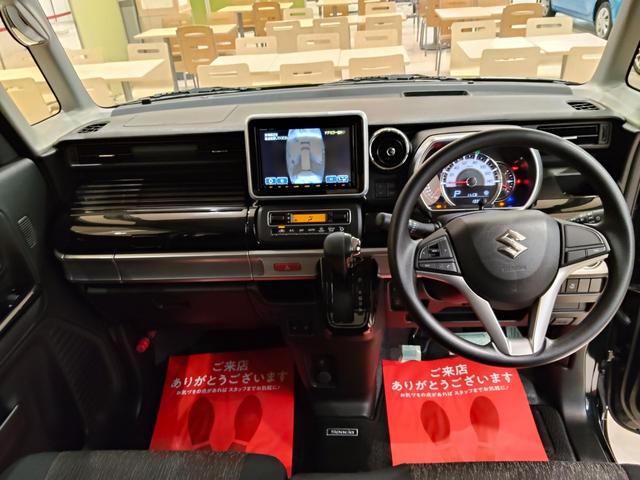 スペーシアカスタム ハイブリッドＧＳ　４ＷＤ　ブレーキサポート　前後誤発進抑制　全方位モニター　純正８インチナビ　バックモニター　地デジ　Ｂｌｕｅｔｏｏｔｈ　エンジンスターター　ヘッドアップディスプレイ　左右シートヒーター　左パワスラ（12枚目）