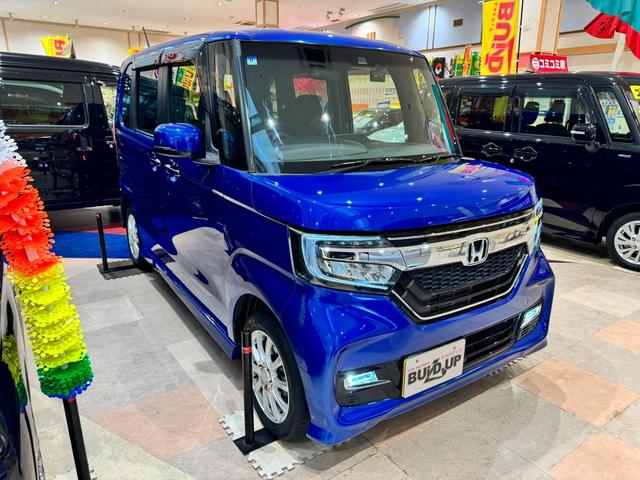 Ｎ－ＢＯＸカスタム Ｇ・Ｌホンダセンシング　４ＷＤ　ワンオーナー　ソナーセンサー　スマートキー　プッシュスタート　両側スライドドア片側電動　フロント左右シートヒーター　ＬＥＤオートライト　ＬＥＤフロントフォグ　ミラーヒーター　ＥＴＣ（3枚目）