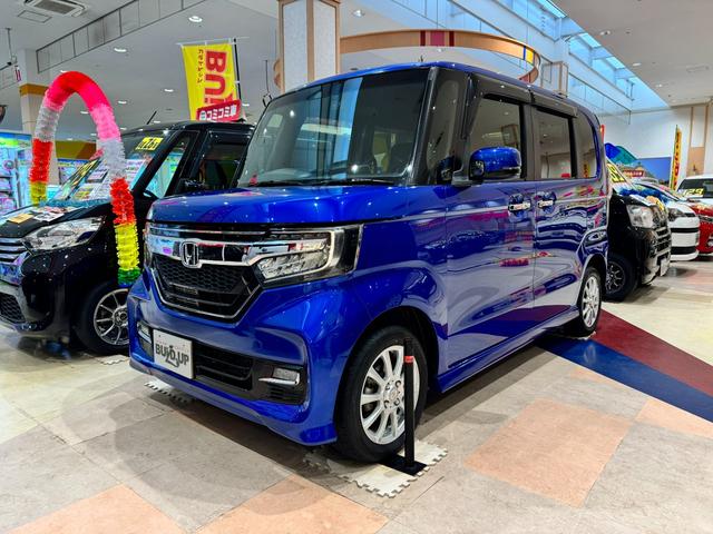 Ｎ－ＢＯＸカスタム Ｇ・Ｌホンダセンシング　４ＷＤ　ワンオーナー　ソナーセンサー　スマートキー　プッシュスタート　両側スライドドア片側電動　フロント左右シートヒーター　ＬＥＤオートライト　ＬＥＤフロントフォグ　ミラーヒーター　ＥＴＣ（4枚目）