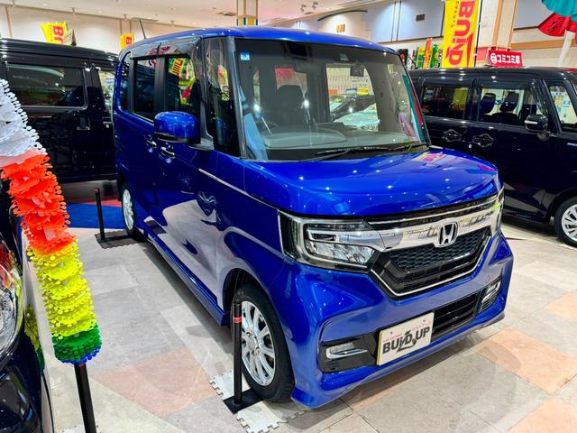Ｎ－ＢＯＸカスタム Ｇ・Ｌホンダセンシング　４ＷＤ　ワンオーナー　ソナーセンサー　スマートキー　プッシュスタート　両側スライドドア片側電動　フロント左右シートヒーター　ＬＥＤオートライト　ＬＥＤフロントフォグ　ミラーヒーター　ＥＴＣ（6枚目）