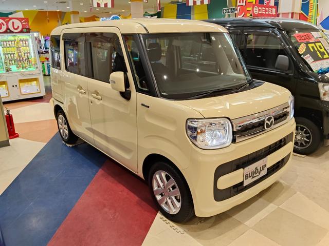 フレアワゴン ハイブリッドXS 4WD デュアルブレーキサポート アクセル踏み間違え防止 両側パワースライドドア 社外ナビ フルセグTV バックカメラ Bluetooth 左右シートヒーター リアシーリングファン(3枚目)