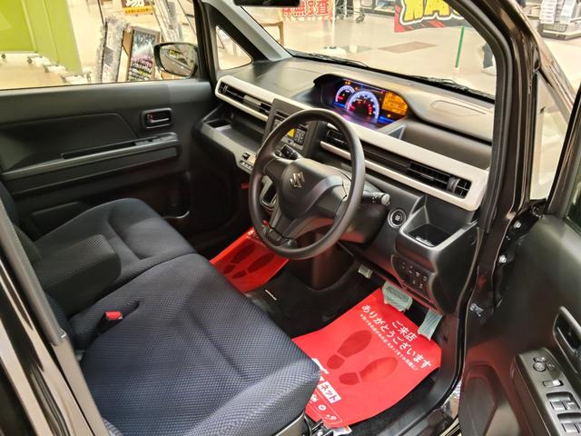 ワゴンR ハイブリッドFX 4WD ブレーキアシスト スマートキー プッシュスタート 左右シートヒーター ドアミラーヒーター ヘッドアップディスプレイ ETC 横滑り防止 フルオートAC 社外アルミ(12枚目)