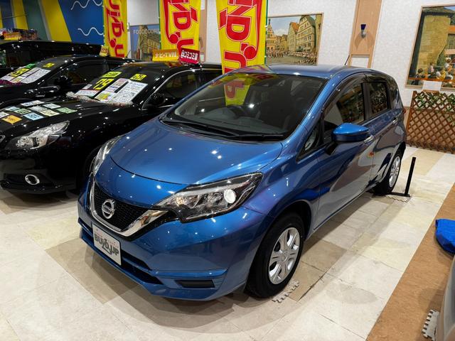 ノート Ｘ　ＦＯＵＲ　４ＷＤ　衝突被害軽減ブレーキシステム　レーンアシスト　オートライト　スマートキー　プッシュスタート　ナビ　地デジ　４ＷＤ切替機能　ライトレベライザー　ドアバイザー（2枚目）