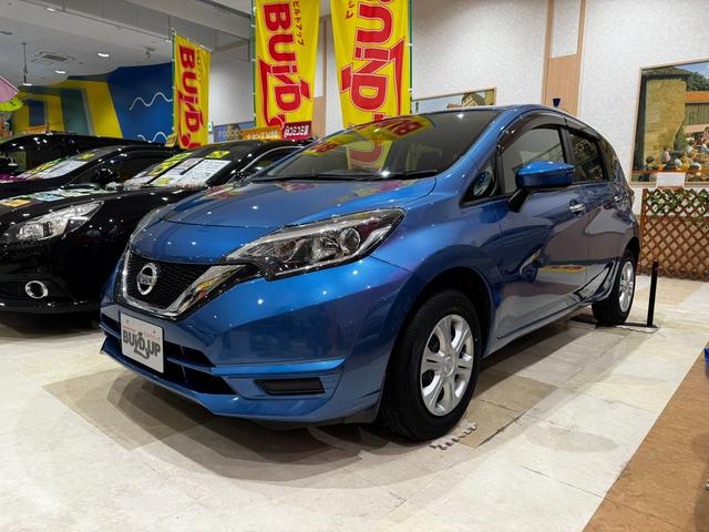 ノート Ｘ　ＦＯＵＲ　４ＷＤ　衝突被害軽減ブレーキシステム　レーンアシスト　オートライト　スマートキー　プッシュスタート　ナビ　地デジ　４ＷＤ切替機能　ライトレベライザー　ドアバイザー（5枚目）