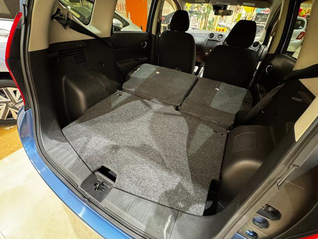 ノート Ｘ　ＦＯＵＲ　４ＷＤ　衝突被害軽減ブレーキシステム　レーンアシスト　オートライト　スマートキー　プッシュスタート　ナビ　地デジ　４ＷＤ切替機能　ライトレベライザー　ドアバイザー（42枚目）