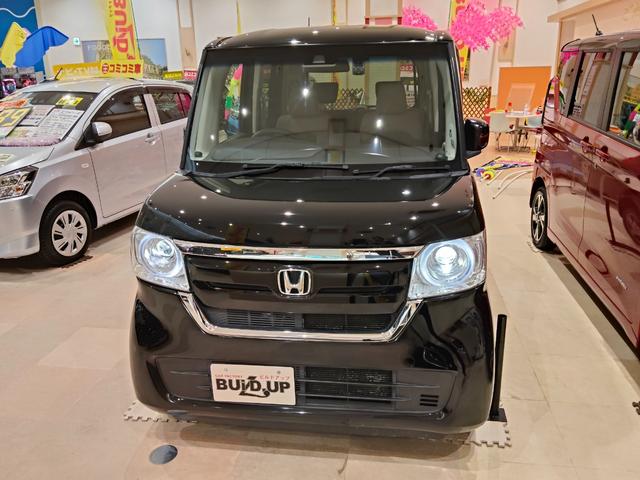 Ｎ－ＢＯＸ Ｇ・Ｌホンダセンシング　４ＷＤ　純正ナビ　ステアリモコン　バックカメラ　スマートキー　プッシュスタート　ミラーヒーター　シートヒーター　ＬＥＤオートライト　両側スライドドア片側電動　フルセグＴＶ　Ｂｌｕｅｔｏｏｔｈ　ＵＳＢ（2枚目）