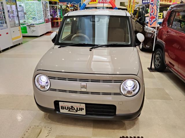 アルトラパン Ｘ　４ＷＤ　ブレーキサポート　ＬＥＤヘッドライト　メモリーナビ　地デジＴＶ　コーナーセンサー　ドライブレコーダー　左右シートヒーター　スマートキー　プッシュスタート　横滑り防止（2枚目）