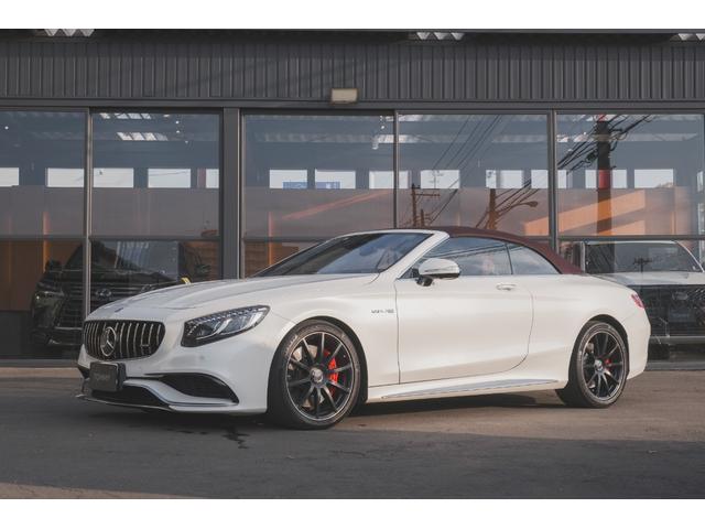 Ｓクラス Ｓ６３　４マチック　カブリオレ　４ＷＤ・ブルメスター・赤革・赤幌・エアサス・ステアリングヒーター・３６０°カメラ（21枚目）