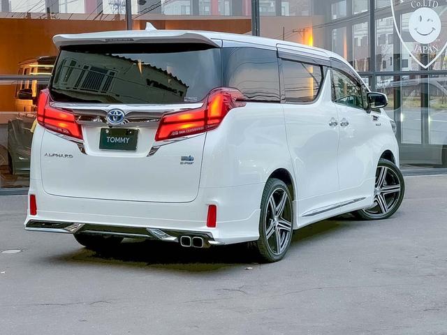 アルファードハイブリッド ＳＲ　４ＷＤ　モデリスタ　リアモニ　ＷＡＬＤ２０ＡＷ　ドラレコ　ＥＴＣ　Ｂカメ　フルセグ　ムーンルーフ　Ｄミラー　ＢＳＭ　３眼ＬＥＤ　　Ｂｌｕｅｔｏｏｔｈ　　１５００Ｗ電源　シートヒーター・クーラー（2枚目）