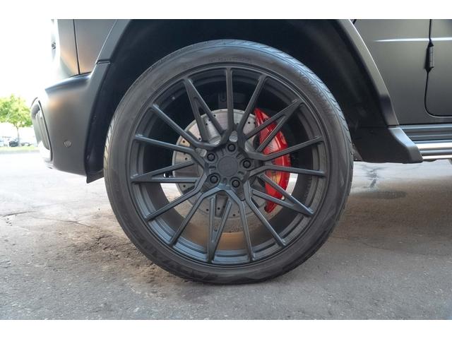 Gクラス G63 AMGナイトPKG・プログラムプラス・インテリアプラスPKG・AMGカーボントリム・ナイトブラックマグノ(マット有償カラー)・AMGPKG・AGLUXURY AGL58 23インチ鍛造AW・全周囲カメ(13枚目)