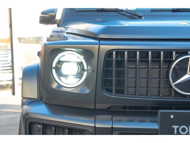 Gクラス G63 AMGナイトPKG・プログラムプラス・インテリアプラスPKG・AMGカーボントリム・ナイトブラックマグノ(マット有償カラー)・AMGPKG・AGLUXURY AGL58 23インチ鍛造AW・全周囲カメ(25枚目)