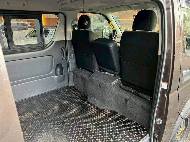 ハイエースバン ロングスーパーGL 全塗装 社外フローティングナビ 社外Dインナーミラー Bカメ ルーフキャリア ラダー ETC フロント・リア パイプバンパー サイドパイプステップ 金属フロア 社外16インチAW フュエールキャップ(34枚目)
