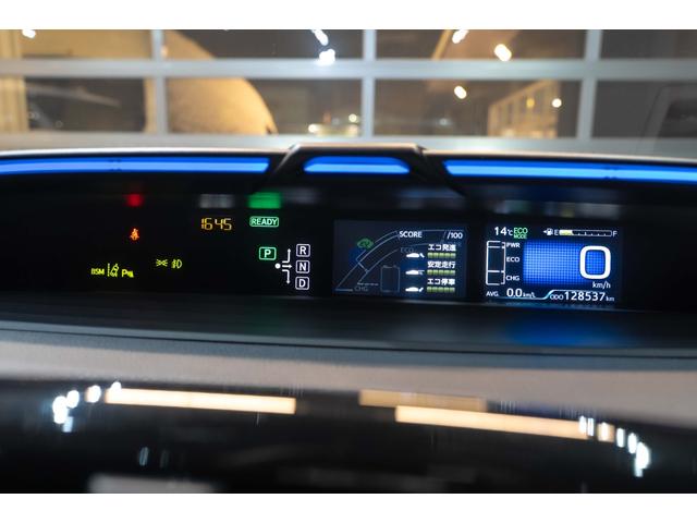 プリウス A 1.8A E-Four 4WD ドラレコ ETC Bカメ サンルーフ フルセグTV HUD BSM 純正ナビ 1500W電源 Aハイビーム 車線逸脱防止 衝突安全装置(16枚目)