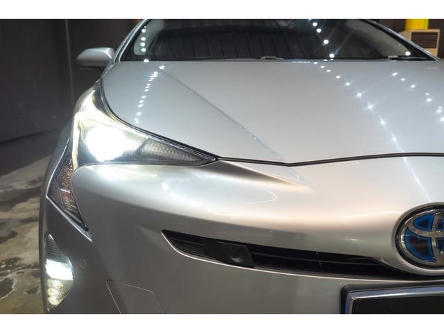 プリウス A 1.8A E-Four 4WD ドラレコ ETC Bカメ サンルーフ フルセグTV HUD BSM 純正ナビ 1500W電源 Aハイビーム 車線逸脱防止 衝突安全装置(21枚目)
