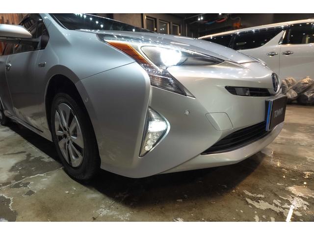 プリウス A 1.8A E-Four 4WD ドラレコ ETC Bカメ サンルーフ フルセグTV HUD BSM 純正ナビ 1500W電源 Aハイビーム 車線逸脱防止 衝突安全装置(23枚目)