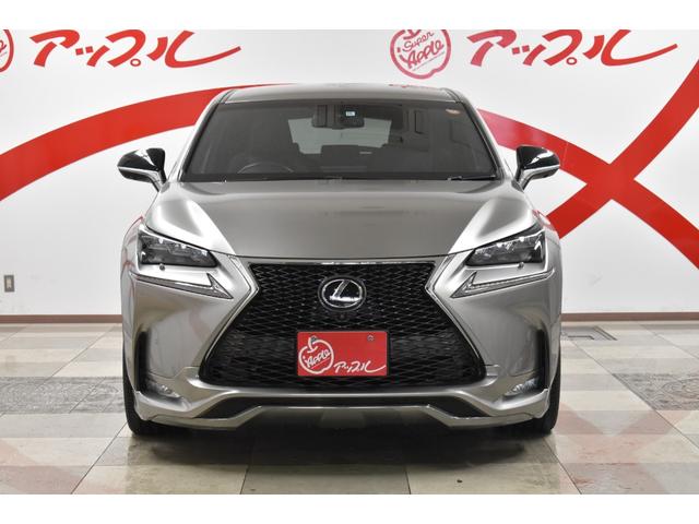 NX200t Fスポーツ 純正ナビ モデリスタエアロ TOM‘Sマフラー TV パノラミックビューモニター 革シート レイズ19インチアルミホイール ベンチレーター 三眼ヘッドライト(6枚目)