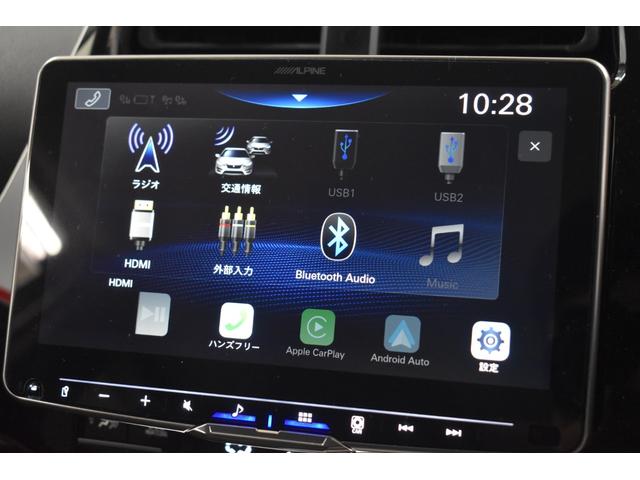 プリウス Ａツーリングセレクション　アルパインフローティングディスプレイオーディオ　ＡｐｐｌｅＣａｒｐｌａｙ　キー一体型エンジンスターター　バックカメラ　シートヒーター　レザーシート　トヨタセーフティセンス　ＡＣ１００Ｖ（31枚目）