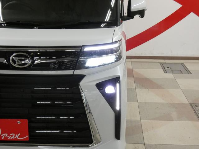 タント 　４ＷＤ　ダイハツ純正ディスプレイオーディオ　キー型エンジンスターター　フルセグテレビ　バックカメラ　両側パワースライドドア　純正アルミホイール　クリアランスソナー　アイドリングストップ　シートヒーター（7枚目）