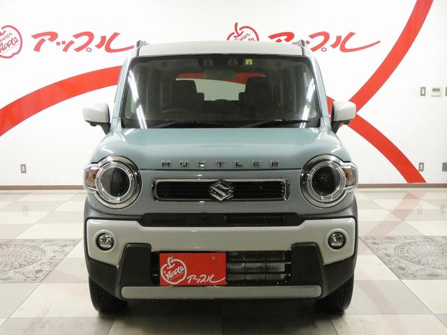 ハスラー ハイブリッドXターボ 4WD ツートンカラー ルーフレール 全方位モニター 純正ナビ フルセグTV LEDヘッドライト シートヒーター レーダークルーズコントロール クリアランスソナー パドルシフト(4枚目)