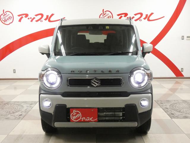 ハスラー ハイブリッドXターボ 4WD ツートンカラー ルーフレール 全方位モニター 純正ナビ フルセグTV LEDヘッドライト シートヒーター レーダークルーズコントロール クリアランスソナー パドルシフト(6枚目)