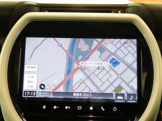 ハスラー ハイブリッドXターボ 4WD ツートンカラー ルーフレール 全方位モニター 純正ナビ フルセグTV LEDヘッドライト シートヒーター レーダークルーズコントロール クリアランスソナー パドルシフト(21枚目)