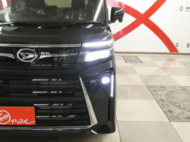 タント カスタムＲＳ　４ＷＤ　両側電動スライドドア　クリアランスソナー　衝突被害軽減システム　オートライト　ＬＥＤヘッドランプ　スマートキー　アイドリングストップ　電動格納ミラー　シートヒーター　ベンチシート　ＣＶＴ（32枚目）