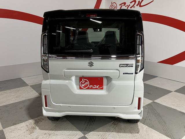 スペーシアカスタム ハイブリッドＸＳターボ　４ＷＤ　全周囲カメラ　両側電動スライドドア　純正ナビ　ＴＶ　クリアランスソナー　オートクルーズコントロール　レーンアシスト　衝突被害軽減システム　オートライト　ＬＥＤヘッドランプ　スマートキー（52枚目）