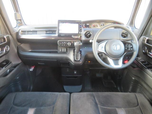 Ｎ－ＢＯＸカスタム Ｇ・Ｌホンダセンシング　ワンオーナー　純正メモリーナビ　フルセグ　バックカメラ　ドライブレコーダー　エンジンスターター　ＥＴＣ　シートヒーター　電動スライドドア（3枚目）