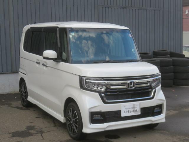 Ｎ－ＢＯＸカスタム Ｌターボ　純正メモリーナビ　Ｂｌｕｅｔｏｏｔｈ　クルーズコントロール　バックカメラ　ＥＴＣ　フルセグＴＶ　両側電動スライドドア　ＬＥＤヘッドライト　シートヒーター　ＣＤＤＶＤ再生　ドライブレコーダー（4枚目）