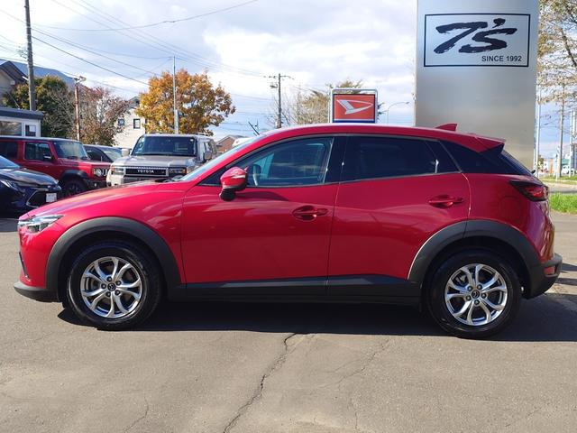 ＣＸ－３ ＸＤ　ディーゼルターボ　マツダコネクトナビ　フルセグＴＶ　ブルートゥース　ＣＤ／ＤＶＤ／ＵＳＢ／ＡＵＸ　バックカメラ　ＥＴＣ　スマートキー　社外エンジンスターター　ケンウッド前後ドライブレコーダー　４ＷＤ（4枚目）