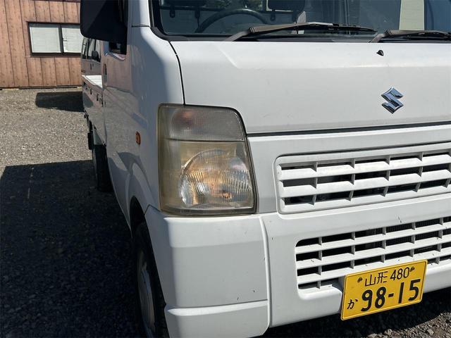 キャリイトラック KCパワステ 4WD MT パワステ DA63T 記録簿 三方開 マニュアル車(12枚目)