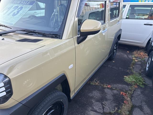 タフト Ｘ　４ＷＤ　クリアランスソナー　衝突被害軽減システム　ＬＥＤヘッドランプ　スマートキー　アイドリングストップ　サンルーフ　ＣＶＴ　盗難防止システム　ＡＢＳ　ＥＳＣ　衝突安全ボディ　エアコン（2枚目）