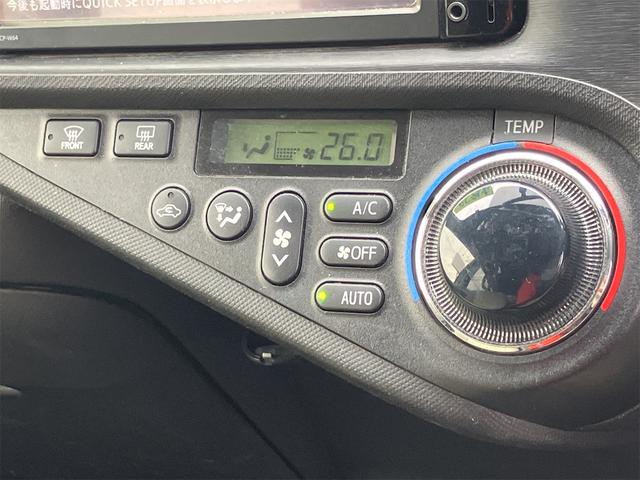アクア S ナビ TV キーレスエントリー 電動格納ミラー CVT 衝突安全ボディ ABS ESC CD Bluetooth エアコン パワーステアリング パワーウィンドウ(6枚目)