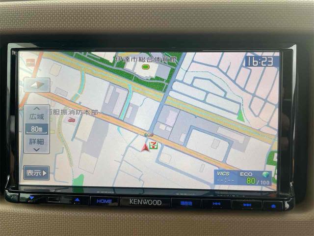 ミラココア ココアプラスＸ　４ＷＤ　ナビ　ＴＶ　ＬＥＤヘッドランプ　スマートキー　アイドリングストップ　電動格納ミラー　ベンチシート　ＣＶＴ　盗難防止システム　ＡＢＳ　ＣＤ　ＵＳＢ　ルーフレール　アルミホイール　衝突安全ボディ（4枚目）
