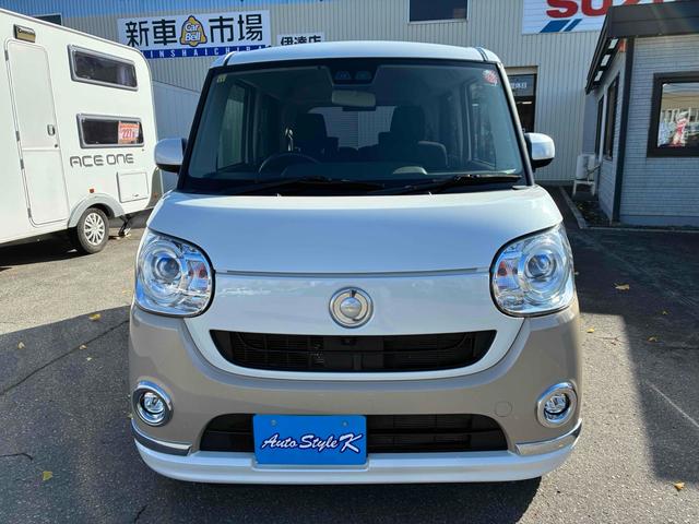 ムーヴキャンバス Gブラックインテリアリミテッド SAIII 4WD 両側電動スライドドア ナビ TV 衝突被害軽減システム オートマチックハイビーム オートライト LEDヘッドランプ スマートキー アイドリングストップ 電動格納ミラー ベンチシート CVT(11枚目)