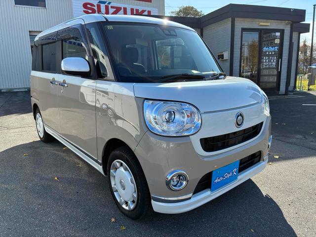 ムーヴキャンバス Gブラックインテリアリミテッド SAIII 4WD 両側電動スライドドア ナビ TV 衝突被害軽減システム オートマチックハイビーム オートライト LEDヘッドランプ スマートキー アイドリングストップ 電動格納ミラー ベンチシート CVT(12枚目)