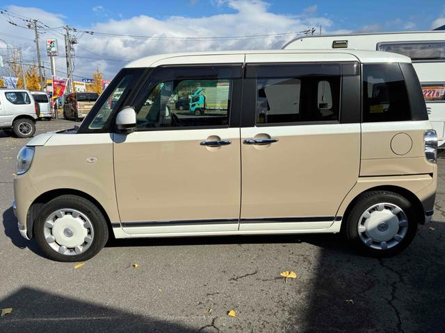 ムーヴキャンバス Gブラックインテリアリミテッド SAIII 4WD 両側電動スライドドア ナビ TV 衝突被害軽減システム オートマチックハイビーム オートライト LEDヘッドランプ スマートキー アイドリングストップ 電動格納ミラー ベンチシート CVT(17枚目)