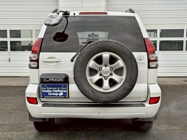 ランドクルーザープラド ＴＸ　４ＷＤ！ディーゼル！ＥＴＣ！ドライブレコーダー！純正ナビゲーション！サンルーフ！フルフラット！ルーフレール！盗難防止システム！キーレス！ＡＢＳ！（7枚目）