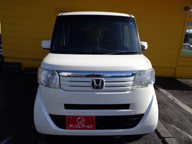 Ｎ－ＢＯＸ Ｇ　ＳＳパッケージ　女性ワンオーナー　４ＷＤ　ＣＶＴ　Ｗパワスラ　アイドリングストップ　リヤスポイラー　社外ＳＤナビ　フルセグＴＶ　バックカメラ　横滑り防止装置　Ｐスタート　オートエアコン　社外エンスタ　スマートキ　取説（2枚目）