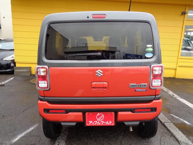 ハスラー ハイブリッドＸ　女性オーナー　４ＷＤ　ＣＶＴ　メーカーＯＰナビ　全方位モニター　フルセグＴＶ　Ｂｌｕｅｔｏｏｔｈ　レーダーブレーキサポート　横滑り防止装置　アイドリングストップ　Ｐスタート　ＬＥＤヘッドライト　取説（6枚目）