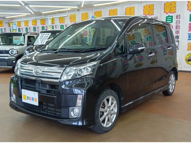 ムーヴ カスタム　Ｘリミテッド　ＳＡ　衝突軽減ブレーキ　バックカメラ　純正メモリーナビ・ワンセグＴＶ　ＣＤ　ＥＴＣ　ＡＢＳ　アイドリングストップ　誤発進抑制装置　横滑り防止装置　　ＵＳＢ接続　エアコン　パワステ　パワーウインドウ（2枚目）