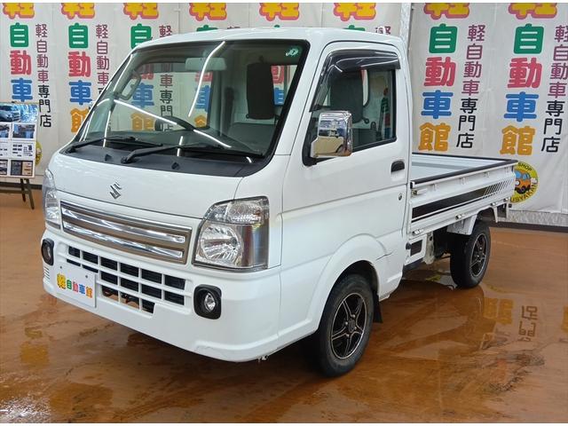 キャリイトラック ＫＣエアコン・パワステ　４ＷＤ　ＣＤ　禁煙車　ＡＢＳ　エアコン　パワステ　運転席エアバック　助手席エアバック　社外アルミホイール（2枚目）