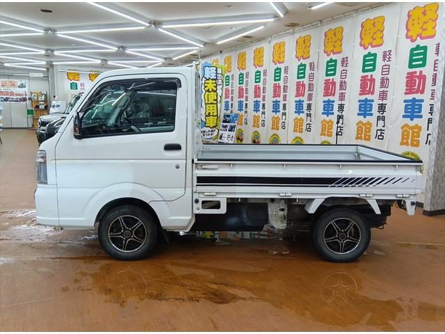 キャリイトラック ＫＣエアコン・パワステ　４ＷＤ　ＣＤ　禁煙車　ＡＢＳ　エアコン　パワステ　運転席エアバック　助手席エアバック　社外アルミホイール（3枚目）