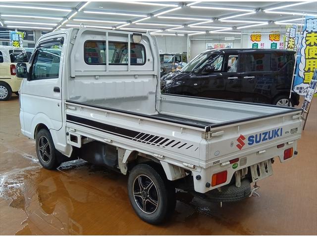 キャリイトラック ＫＣエアコン・パワステ　４ＷＤ　ＣＤ　禁煙車　ＡＢＳ　エアコン　パワステ　運転席エアバック　助手席エアバック　社外アルミホイール（4枚目）